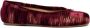 Maison Margiela Rode Abstract Patroon Tabi Platte Schoenen - Thumbnail 1