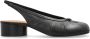 Maison Margiela Zwarte Leren Ballerina's Elegante Comfortabele Schoenen Black Dames - Thumbnail 1