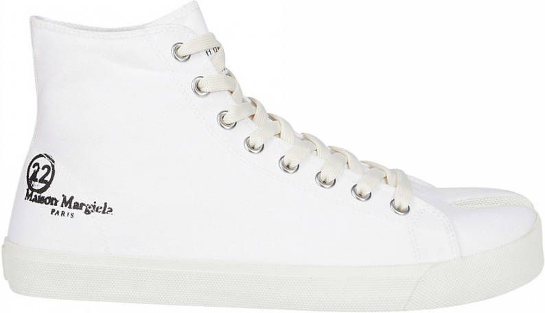 Maison Margiela Witte Sneakers met Split Teen White Heren