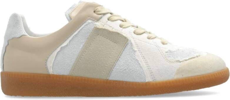 Maison Margiela Sneakers met vintage effect Beige Dames