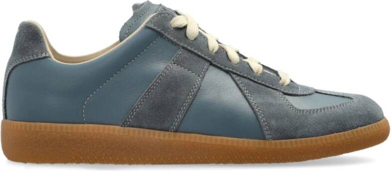 Maison Margiela Low-Top Sneakers Replica Sneakers in blauw