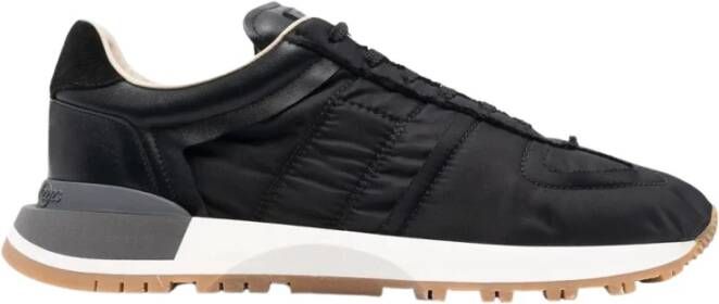 Maison Margiela Zwarte nylon 50-50 sneakers Stijlvol en veelzijdig Zwart Heren - Foto 1