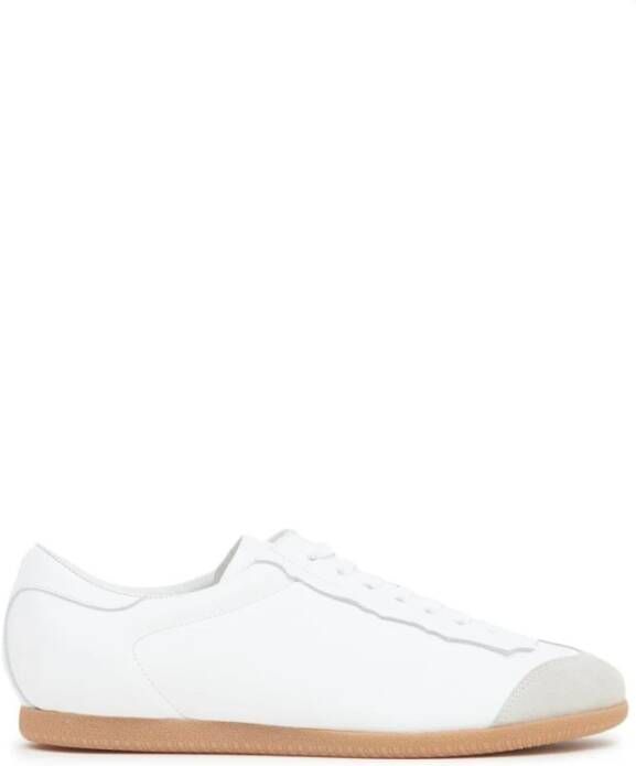 Maison Margiela Witte kalfsleren sneakers voor vrouwen White Dames