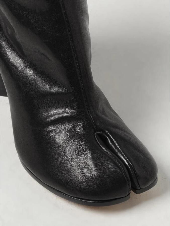 Maison Margiela SplitToe Enkellaarzen Elegant Zwart Design