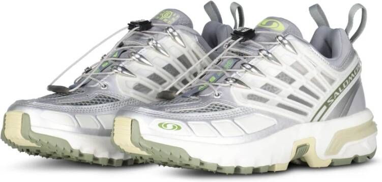 Maison Margiela Sportieve Sneaker met Ademende Mesh-Elementen Gray Dames