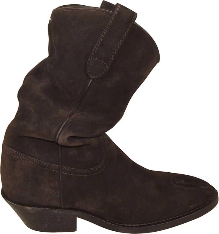 Maison Margiela Stijlvolle Laarzen Brown Dames