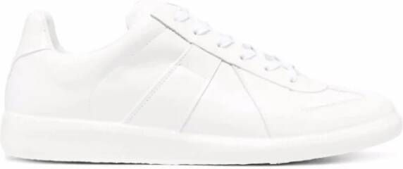 Maison Margiela Stijlvolle Leren Sneakers voor Dames White Dames