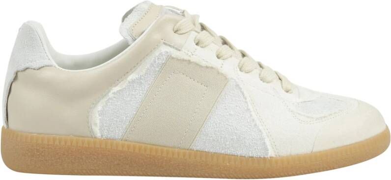 Maison Margiela Stijlvolle Sneakers voor een Trendy Look Beige Heren