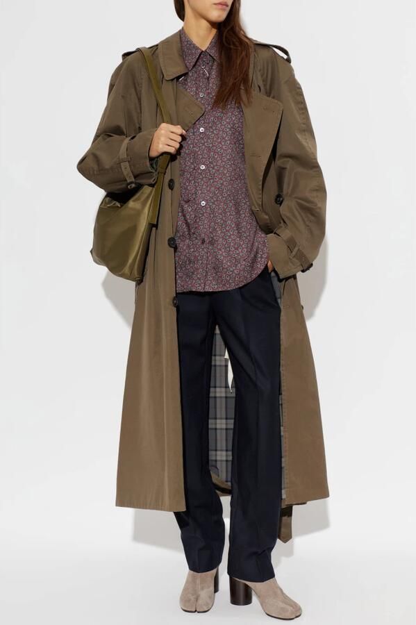 Maison Margiela Suede Heeled Tabi Enkellaarsjes - Foto 5
