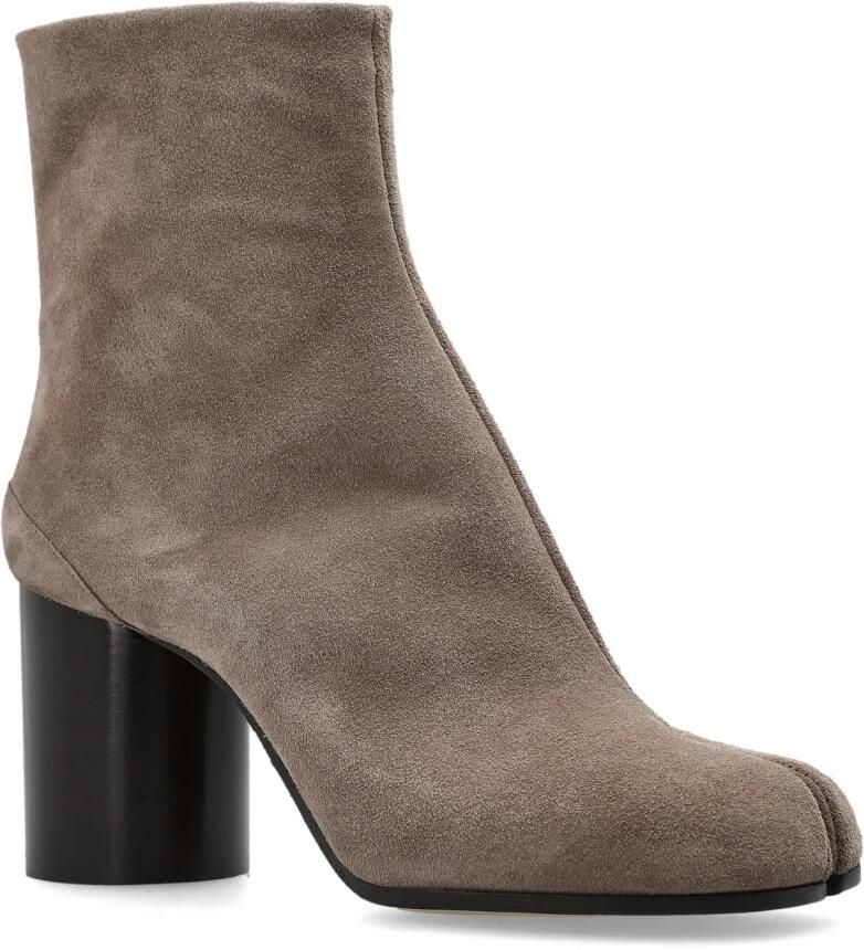 Maison Margiela Suede Heeled Tabi Enkellaarsjes - Foto 2
