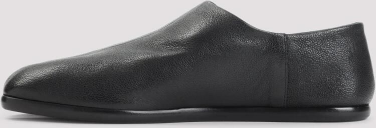 Maison Margiela Zwarte platte schoenen met Tabi-snede Black Heren - Foto 4