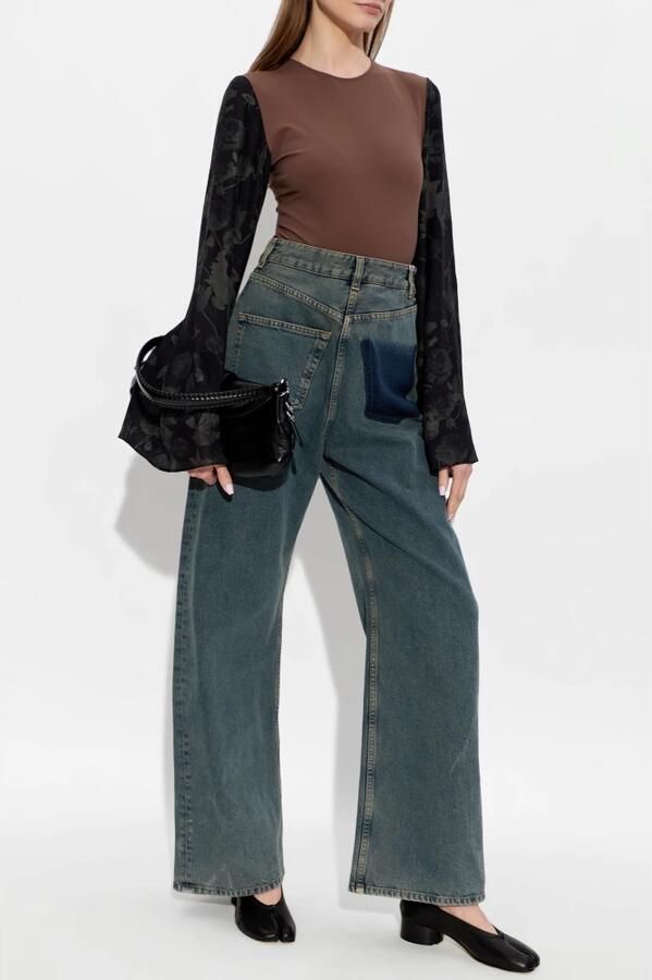 Maison Margiela Tabi Ballerina met Hak - Foto 3