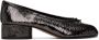 Maison Margiela Tabi Ballerina Metallic Zwarte Schoenen Black Dames - Thumbnail 7
