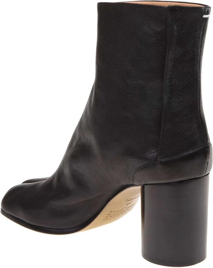 Maison Margiela Tabi Teen Kalfsleren Enkellaarzen met Cilindrische Hak - Foto 6