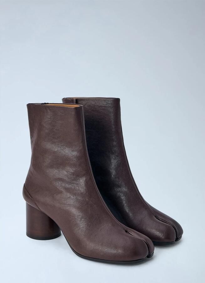 Maison Margiela Tabi enkellaarsjes met 60mm hak - Foto 7