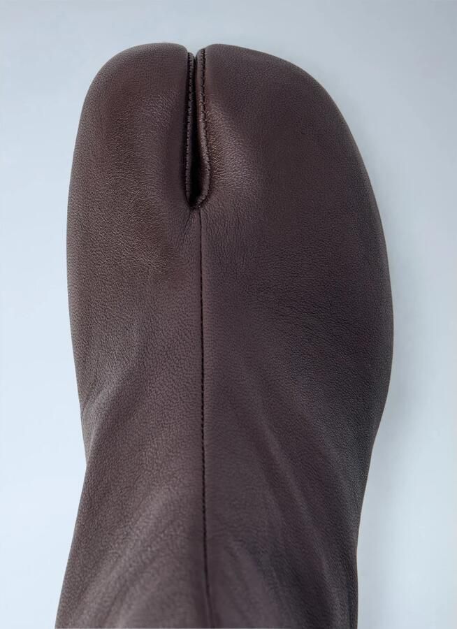 Maison Margiela Tabi enkellaarsjes met 60mm hak - Foto 9
