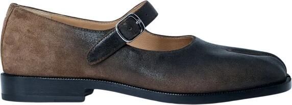 Maison Margiela Tabi Mary Jane Leren Ballerina's