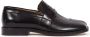 Maison Margiela Leren loafers met vierkante spleetneus Black Dames - Thumbnail 1