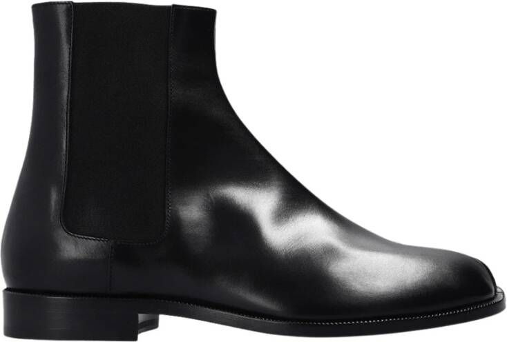 Maison Margiela Tabi split-teen enkellaarzen Black Heren