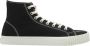 Maison Margiela Zwarte Tabi Split-Teen High-Top Sneakers Black Heren - Thumbnail 1