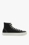 Maison Margiela Zwarte Tabi Split-Teen High-Top Sneakers Black Heren - Thumbnail 1