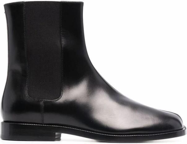 Maison Margiela Tabi split-teen enkellaarzen Black Heren