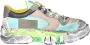 Maison Margiela Veterschoenen met geperforeerd detail Green Heren - Thumbnail 3