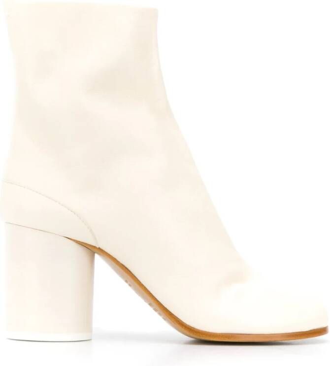 Maison Margiela Witte haklaarzen met gespleten teen Wit Dames