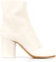 Maison Margiela Enkellaarzen met hak en 'Tabi' uitsnede Beige Dames - Thumbnail 3