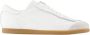 Maison Margiela Witte kalfsleren sneakers voor White - Thumbnail 1