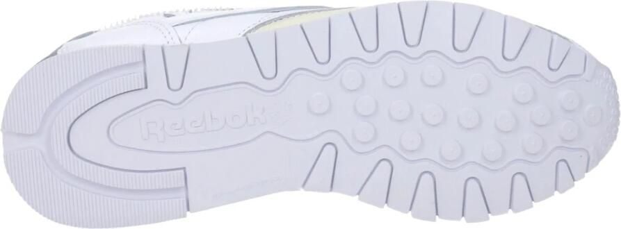 Maison Margiela Witte Lage Sneakers van Leer met Geperforeerde Details White - Foto 5