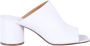 Maison Margiela Witte Leren Sandalen voor Dames White Dames - Thumbnail 1