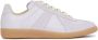 Maison Margiela Witte Sneakers met Handtekening Nummers Motief White Dames - Thumbnail 1