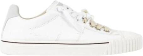 Maison Margiela Witte Distressed Evolution Sneakers White Dames