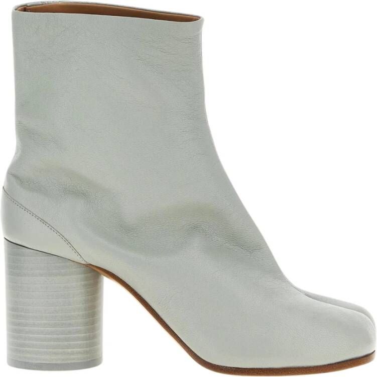 Maison Margiela Witte SplitToe Enkellaarzen