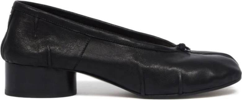 Maison Margiela Zwarte Ballerina Schoenen