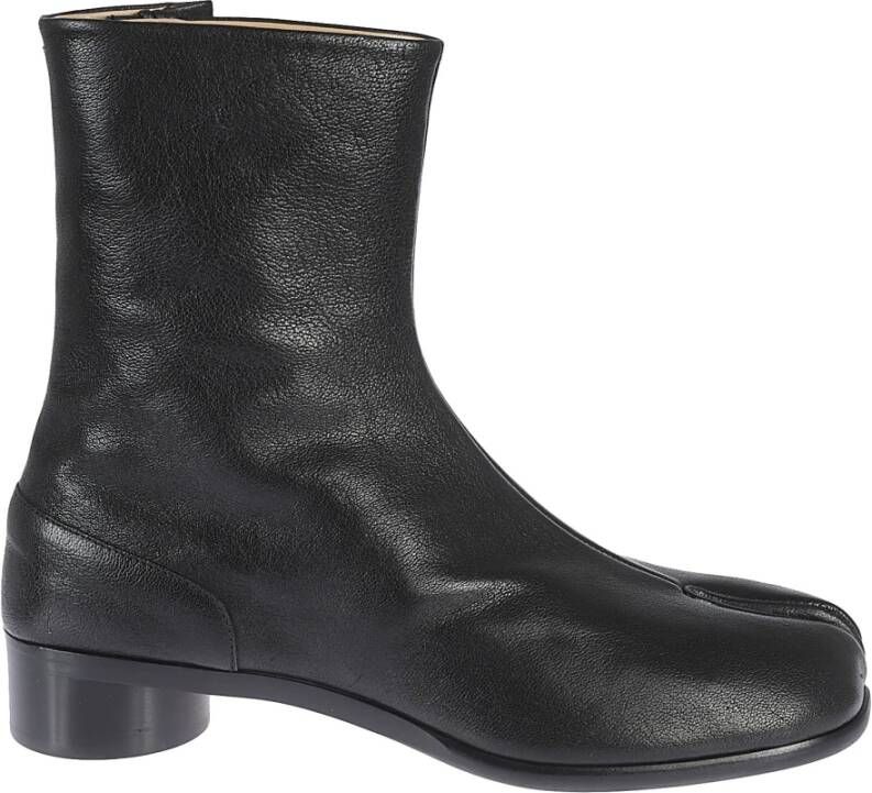 Maison Margiela Zwarte enkellaarzen voor mannen