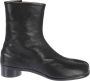 Maison Margiela Zwarte enkellaarzen voor mannen - Thumbnail 1