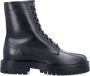Maison Margiela Zwarte Gesloten Tabi Laarzen Aw24 Black Dames - Thumbnail 1