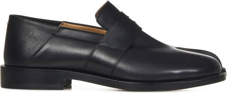 Maison Margiela Zwarte Loafer met Tabi Slip-Teen