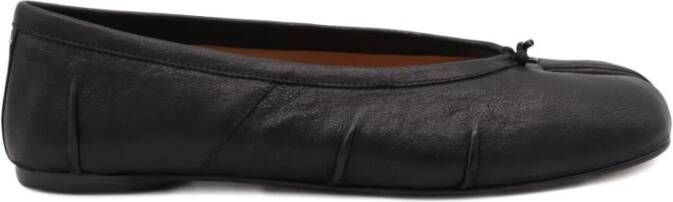 Maison Margiela Zwarte platte schoenen Stijlvol model