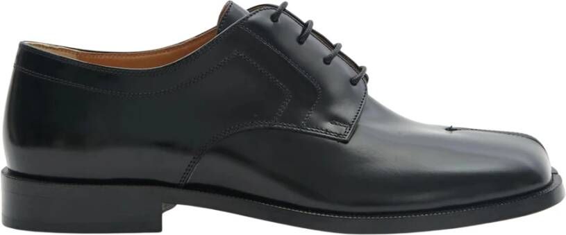 Maison Margiela Zwarte Veterschoenen