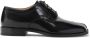 Maison Margiela Gepolijst leren Tabi veterschoenen Black Heren - Thumbnail 1