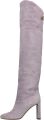 Maison Skorpios Marylin Suede Over-knee Laarzen - Paars