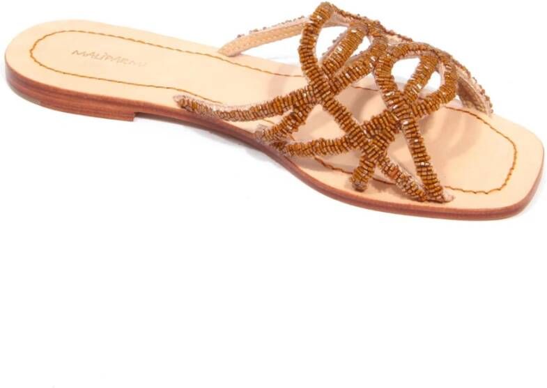 Maliparmi Beads Slides Sandal Capri Cuts