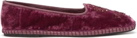 Maliparmi DE Mooie Velvet Ballerina Red Dames