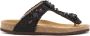 Maliparmi Flat Sandals Black Dames - Thumbnail 1