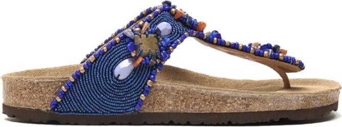Maliparmi Glamour Blue Beige Ketting Multicolor Dames