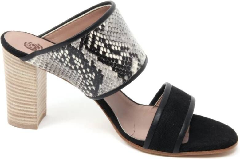 Maliparmi Python Print Sandaal Schoen Made in Italy