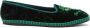 Maliparmi Velvet Ballerina Schoenen Green Dames - Thumbnail 1